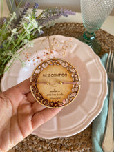 Cargar imagen en el visor de la galería, Unidad Detalle de boda en madera Mi sí contigo y Pulser Omamori Joyas