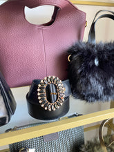 Cargar imagen en el visor de la galería, Cinturón Oval Negro