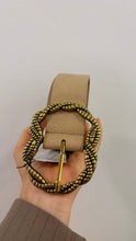 Cargar imagen en el visor de la galería, Cinturón Hebilla Dorada Omamori Joyas
