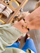 Load image into Gallery viewer, Pulsera Moon con piedra natural Omamori Joyas