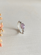 Cargar imagen en el visor de la galería, Anillo Pink Quartz Vintage