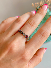 Cargar imagen en el visor de la galería, Anillo Turmalinas Bali Nature Omamori Joyas