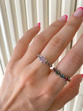Cargar imagen en el visor de la galería, Anillo Pink Quartz Vintage