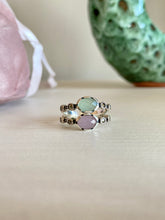 Laden Sie das Bild in den Galerie-Viewer, Anillo Calcedony Vintage Omamori Joyas