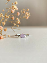 Cargar imagen en el visor de la galería, Anillo Pink Quartz Vintage Omamori Joyas