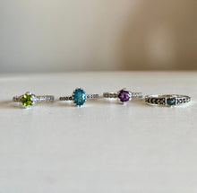 Cargar imagen en el visor de la galería, Anillo London Blue