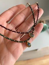 Cargar imagen en el visor de la galería, Collar Mini Gems Labradorita