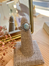 Cargar imagen en el visor de la galería, Anillo Marrakech Larimar Omamori Joyas