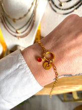 Cargar imagen en el visor de la galería, Pulsera Valentina Acero Omamori Joyas