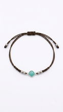 Load image into Gallery viewer, Pulsera rombo calcedonia Omamori Joyas