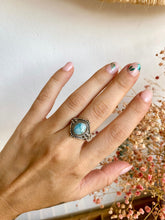 Cargar imagen en el visor de la galería, Anillo Marrakech Larimar Omamori Joyas