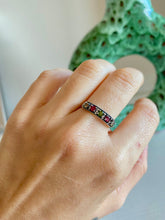 Cargar imagen en el visor de la galería, Anillo Hanoi Turmalinas Omamori Joyas