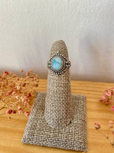 Cargar imagen en el visor de la galería, Anillo Marrakech Larimar Omamori Joyas