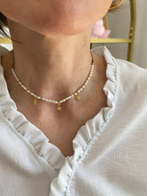 Cargar imagen en el visor de la galería, Collar Mini perlitas con estrellas de mar Omamori Joyas