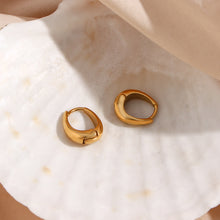 Cargar imagen en el visor de la galería, Aros Ovalo Steel