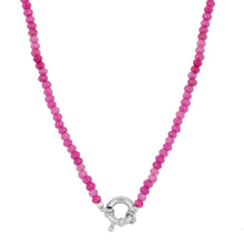 Cargar imagen en el visor de la galería, Collar Brandi con piedras naturales Omamori Joyas