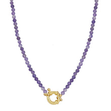 Cargar imagen en el visor de la galería, Collar Brandi con piedras naturales Omamori Joyas