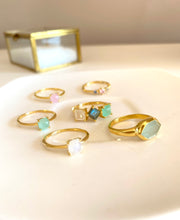 Charger l'image dans la galerie, Anillo Calcedonia Bronce