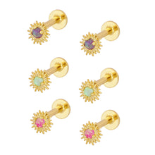 Cargar imagen en el visor de la galería, Piercing Sol Colores Omamori Joyas