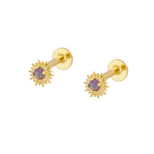 Cargar imagen en el visor de la galería, Piercing Sol Colores Omamori Joyas