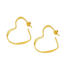 Cargar imagen en el visor de la galería, Aros Corazón XL Omamori Joyas