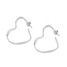 Cargar imagen en el visor de la galería, Aros Corazón XL Omamori Joyas