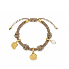 Load image into Gallery viewer, Pulsera Nudos con Charms Marinos Omamori Joyas