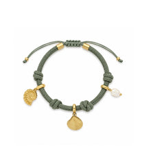 Load image into Gallery viewer, Pulsera Nudos con Charms Marinos Omamori Joyas