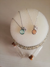 Load image into Gallery viewer, Colgante Mineral con Inicial en Plata Omamori Joyas