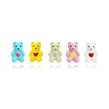Laden Sie das Bild in den Galerie-Viewer, Pendientes Oso Omamori Joyas