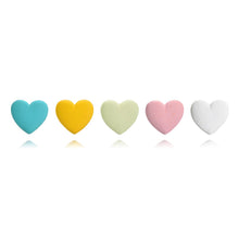 Laden Sie das Bild in den Galerie-Viewer, Pendientes corazón Omamori Joyas
