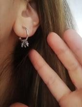 Cargar imagen en el visor de la galería, Aros Bali con Turmalinas Omamori Joyas