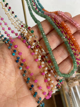 Cargar imagen en el visor de la galería, Collar Rosario Piedras naturales Omamori Joyas