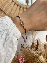 Load image into Gallery viewer, Pulsera Calcedonia Verde agua Omamori Joyas