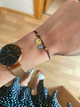 Cargar imagen en el visor de la galería, Pulsera Inicial + Piedra Omamori Joyas