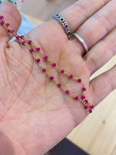 Cargar imagen en el visor de la galería, Collar Rosario Piedras naturales Omamori Joyas