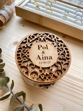 Cargar imagen en el visor de la galería, Porta Alianzas Árabe personalizado Omamori Joyas
