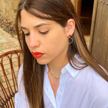 Cargar imagen en el visor de la galería, Collar con Piedras Multicolor Omamori Joyas