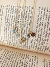Cargar imagen en el visor de la galería, Colgante Piedra + Inicial Omamori Joyas