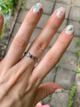 Cargar imagen en el visor de la galería, Anillo Turmalinas Bali Nature Omamori Joyas