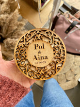 Cargar imagen en el visor de la galería, Porta Alianzas Árabe personalizado Omamori Joyas