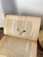 Cargar imagen en el visor de la galería, Colgante Piedra + Inicial