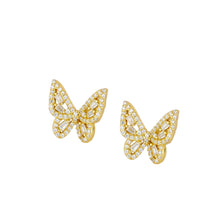 Cargar imagen en el visor de la galería, Pendientes Mariposas Antiguas Omamori Joyas