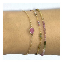 Cargar imagen en el visor de la galería, Pulsera Turmalinas Omamori Joyas