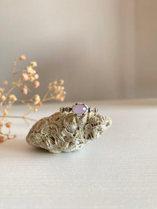 Anillo Pink Quartz Vintage