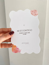 Cargar imagen en el visor de la galería, Tarjetón con mensaje “Mi sí contigo”
