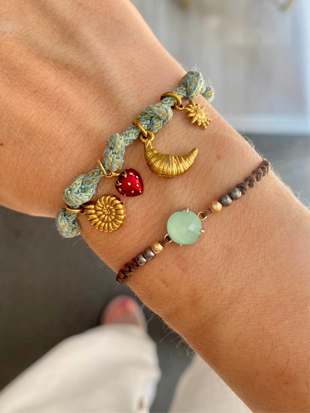 Pulsera Rita Amulets Straw