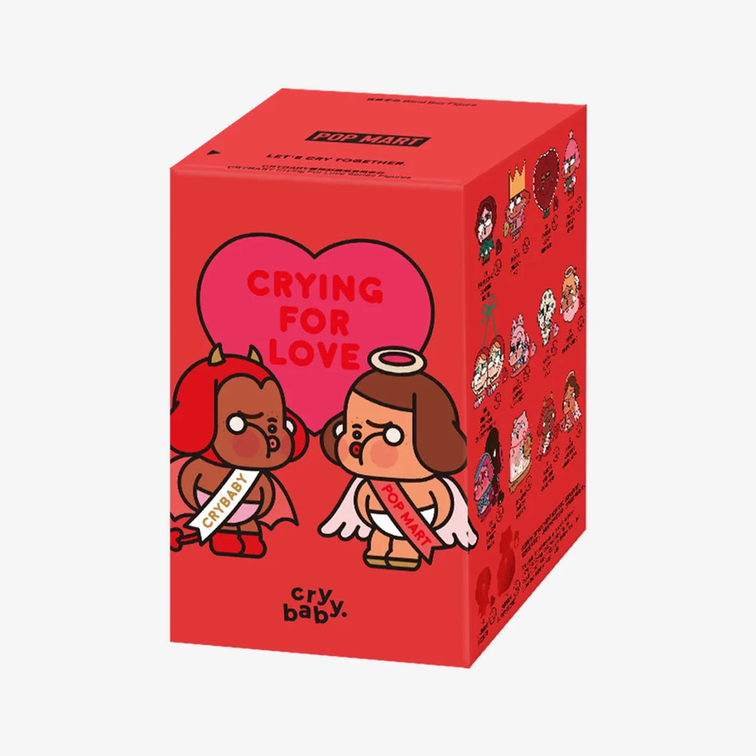 Caja sorpresa de POP MART CRYBABY Crying For Love Series Figures