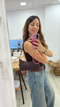 Cargar imagen en el visor de la galería, Bolso Medialuna Piel Omamori Joyas
