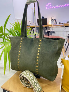 Bolso Tote tachuelas